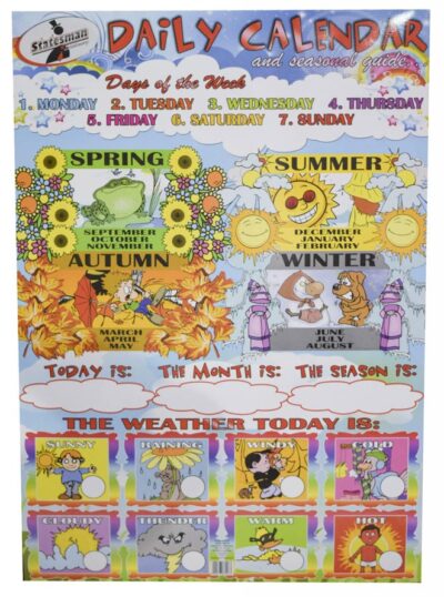 Amazingly Vibrant Daily Calendar & Seasonal Guide: 365 Days of Joyful Learning