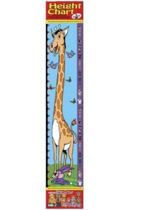 Fun Giraffe Height Chart