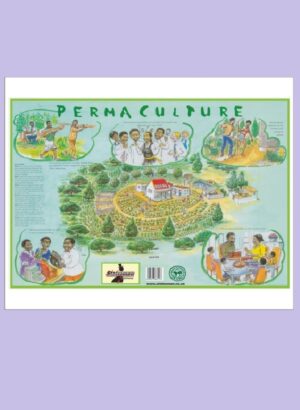 Permaculture Garden Process: A Definitive Write & Wipe Educational Poster