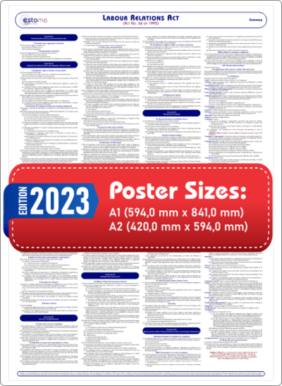 Labour Relations Act Poster • 2023 Edition